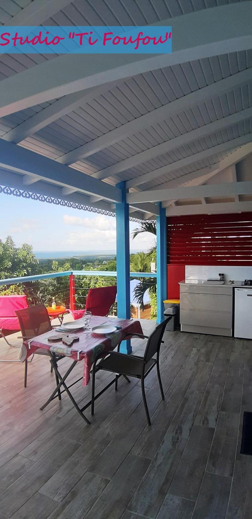Pipirite Chantant - Maison Creole Vue Mer Sainte-Rose Eksteriør billede